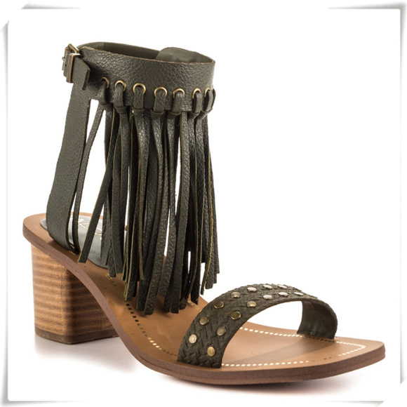 ♡ Aldo ♡ Cayley Boho Fringe Sandals - Picture 3 of 5
